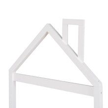 Load image into Gallery viewer, iRerts Wood Twin Platform Bed, Twin Size Car-Shaped Bed Frame for Kids Toddlers Boys Girls, Twin Bed Frame with Complete Guardrails, Bedroom Furniture Twin Size Bed Frame No Box Spring Needed