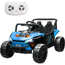 Load image into Gallery viewer, 12V Ride on UTV Cars for Kids, Battery Powered Ride on Toys with Remote Control, Bluetooth, MP3 Player, LED Headlights, Safety Belt, 4 Wheeler Suspension, Electric Car for Kids 3-6 Boys Girls, Pink