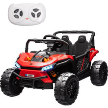 Load image into Gallery viewer, 12V Ride on UTV Cars for Kids, Battery Powered Ride on Toys with Remote Control, Bluetooth, MP3 Player, LED Headlights, Safety Belt, 4 Wheeler Suspension, Electric Car for Kids 3-6 Boys Girls, Pink