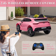 Load image into Gallery viewer, 12V Ride on Car for Girls and Boys Licensed Mercedes Benz Electric Vehicle, MP3, AUX, TF Card Slot, Ride on Toy for 3-5 Years Old