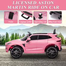 Load image into Gallery viewer, 12V Ride on Car for Girls and Boys Licensed Mercedes Benz Electric Vehicle, MP3, AUX, TF Card Slot, Ride on Toy for 3-5 Years Old