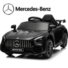 Load image into Gallery viewer, 12V Ride on Car for Girls and Boys Licensed Mercedes Benz Electric Vehicle, MP3, AUX, TF Card Slot, Ride on Toy for 3-5 Years Old