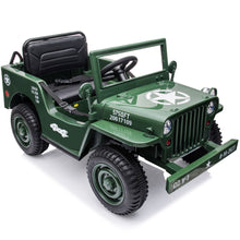 Load image into Gallery viewer, 12V Kids Ride on Truck Toy with Remote Control, 4DW Powered Electric Vehicle Car for Boys Girls Aged 3-6, Ride on Car w/ Storage and Shovel, Soft PU Seat, Bluetooth