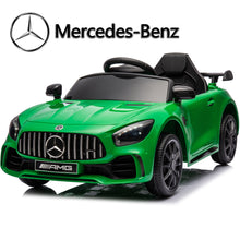 Load image into Gallery viewer, 12V Ride on Car for Girls and Boys Licensed Mercedes Benz Electric Vehicle, MP3, AUX, TF Card Slot, Ride on Toy for 3-5 Years Old