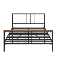 Load image into Gallery viewer, Metal Full Size Bed Frame with Headboard and Footboard Platform Metal Bed Frame Full for Adults Teens Kids, Metal Full Bed Frame, Bedroom Furniture, No Box Spring Needed