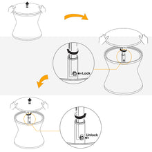 Load image into Gallery viewer, Outdoors Patio Furniture Conversation Rattan Chair Set 5 Piece, Wicker Rattan Sofa Set with Cushions and Coffee Table