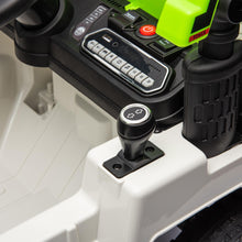 Load image into Gallery viewer, iRerts Ride on Dump Truck for Boys, 12V Ride on Car with Remote Control, 4 Wheel Construction Vehicles with Electric Dump Bed and Shovel, Powered Ride on Toys with Bluetooth, Music, USB Port, White