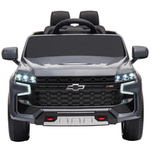 Load image into Gallery viewer, iRerts 12V Battery Powered Ride on Cars with Remote Control, Licensed Chevrolet Tahoe Kids Electric Cars for 3-6 Ages Kids Gift, Ride On Toy with Bluetooth, Music, MP3/USB/AUX Port, LED Light, Gray