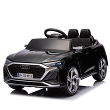 Load image into Gallery viewer, iRerts Kids Electric Cars for Toddlers, Licensed Audi SQ8 12V Ride on Cars with Remote Control, Battery Powered Ride on Toys with Music, LED Lights, 4 Wheel Suspension, Gifts for Kids Aged 3-6, Black