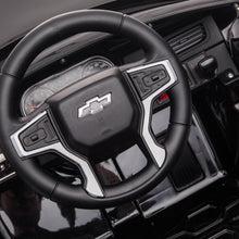 Load image into Gallery viewer, iRerts 12V Battery Powered Ride on Cars with Remote Control, Licensed Chevrolet Tahoe Kids Electric Cars for 3-6 Ages Kids Gift, Ride On Toy with Bluetooth, Music, MP3/USB/AUX Port, LED Light, Black