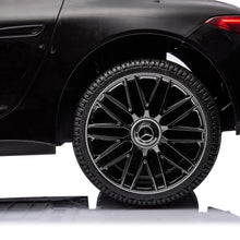 Load image into Gallery viewer, iRerts Black 24V Mercedes Benz SL63 Powered Ride On Cars with Remote Control, 4 Wheels Electric Car for Kids with Bluetooth, Music, USB, LED Light, Ride on Toys for Kids 3-8 Ages Boys Girls Gifts