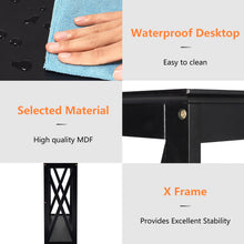 Load image into Gallery viewer, iRerts Console Tables for Entryway, Couch Table Behind Sofa Hallway Table, Narrow Sofa Table with Metal Legs, Classic Entryway Table for Home, Hallway, Living Room, Bedroom, Light Walnut