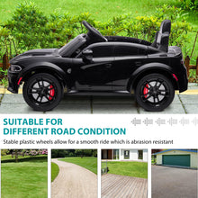 Load image into Gallery viewer, Kids Electric Cars With Remote Control, Licensed Dodge Charger 12V Ride on Cars for Boys Girls, Battery Powered Ride on Toys with Bluetooth, USB, MP3, 4 Wheel Suspension, Black