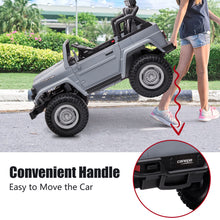 Load image into Gallery viewer, 2 Seater 24v Ride on Trucks, Toyota FJ40 Ride on Car with Remote Control, Battery Powered Ride on Toys with Bluetooth, FM Radio, USB Port and Music, Electric Cars for Kids Boys Girls Gift, Gray