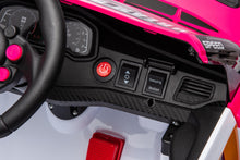 Load image into Gallery viewer, iRerts Pink 12V Powered Ride on Cars with Remote Control, 4 Wheeler Electric Car Vehicle for Kids Boys Girls 3-6 Years Old, Kids Ride on Toy with Swaying, Bluetooth, Music, USB/AUX Port, LED Light