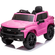 Load image into Gallery viewer, Licensed Chevrolet Electric Kids Ride On, 12V Battery Powered Ride on Car with Remote Control, MP3 Player, LED Lights, Ride on Toy with Spring Suspension for Boy Ages 3-5 Birthday Gift, Black