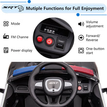 Load image into Gallery viewer, Kids Ride on Police Cars with Remote Control, Licensed Dodge Challenger Battery Powered Kids Electric Car, Ride on Toys for Kids Boys Girls 3-5 Ages Gift with Bluetooth, Music, USB/MP3 Port, LED Light