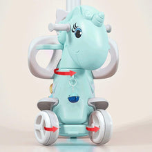 Load image into Gallery viewer, 4 in 1 Baby Rocking Horse, Toddler Push Car Baby Rocking Toy for Toddlers 1-3 Years Old, Ride on Toy with Detachable Balance Board and Footrest, Balance Bike with Push Handle, 1 Year Old Birthday Gift