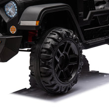 Load image into Gallery viewer, iRerts 24V Ride on PickUp Truck with Remote Control, 4WD Battery Powered Ride on Car with Bluetooth Music, USB/AUX Port, Rear Storage Box, LED Lights, Ride on Toys for Kids Boys Girls Gift, Black