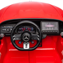 Load image into Gallery viewer, 24V Ride on Cars with Remote Control, Mercedes-Benz SL63 Ride on Toys with Bluetooth Music, LED Light, 4 Wheels Suspension, Battery Powered Electric Car for Kids Boys Girls 3-8 Years Old Gifts, Red