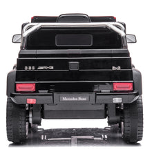 Load image into Gallery viewer, Kids Ride On Toys 24 Volt, Licensed Mercedes-Benz Ride on Cars with Remote Control, Battery Powered Ride on Electric Vehicles with USB, Bluetooth, MP3, Music, Power Display, Black