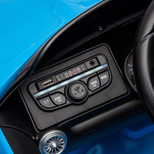 Load image into Gallery viewer, 24V Ride on Cars with Remote Control, Mercedes-Benz SL63 Ride on Toys with Bluetooth Music, LED Light, 4 Wheels Suspension, Battery Powered Electric Car for Kids Boys Girls 3-8 Years Old Gifts, Blue