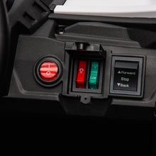 Load image into Gallery viewer, iRerts Yellow 12V Battery Powered Ride on UTV Cars for Boys Girls, Kids Ride on Toys with Remote Control, Music, LED Light, USB, Bluetooth, 4 Wheels Kids Electric Vehicle for Christmas Birthday Gifts