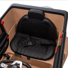 Load image into Gallery viewer, 24V Ride On Cars with Remote Control, Licensed Mercedes Benz G500 Kids Electric Car for Boys Girls Gifts, Battery Powered Ride on Trucks Toys with Bluetooth, MP3, Music, Led Lights, USB, Yellow