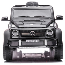 Load image into Gallery viewer, Kids Ride On Toys 24 Volt, Licensed Mercedes-Benz Ride on Cars with Remote Control, Battery Powered Ride on Electric Vehicles with USB, Bluetooth, MP3, Music, Power Display, Black