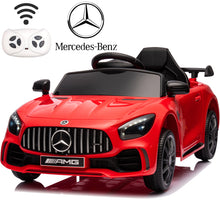 Load image into Gallery viewer, Mercedes Benz Ride on Toys for Kids Boys Girls, 12V Kids Ride on Sports Cars with Remote Control, Battery Powered Electric Cars Vehicle for Kids with LED Headlights, MP3, USB, TF Card Slot, Red