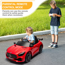 Load image into Gallery viewer, Mercedes Benz Ride on Toys for Kids Boys Girls, 12V Kids Ride on Sports Cars with Remote Control, Battery Powered Electric Cars Vehicle for Kids with LED Headlights, MP3, USB, TF Card Slot, Red