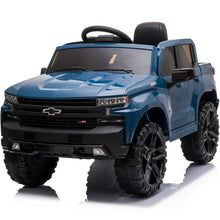 Load image into Gallery viewer, Licensed Chevrolet Electric Kids Ride On, 12V Battery Powered Ride on Car with Remote Control, MP3 Player, LED Lights, Ride on Toy with Spring Suspension for Boy Ages 3-5 Birthday Gift, Black