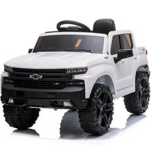 Load image into Gallery viewer, Licensed Chevrolet Electric Kids Ride On, 12V Battery Powered Ride on Car with Remote Control, MP3 Player, LED Lights, Ride on Toy with Spring Suspension for Boy Ages 3-5 Birthday Gift, Black
