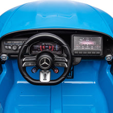 Load image into Gallery viewer, iRerts Blue 24V Mercedes Benz SL63 Powered Ride On Cars with Remote Control, 4 Wheels Electric Car for Kids with Bluetooth, Music, USB, LED Light, Ride on Toys for Kids 3-8 Ages Boys Girls Gifts