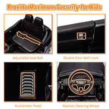 Load image into Gallery viewer, Ride on Toy Car Kids for Boys Girls, Licensed Audi SQ8 12V Ride on Cars with Remote Control, Battery Powered Electric Vehicle Car for Kids with Music, LED Lights, 3 Speed, 4 Wheeler, Black