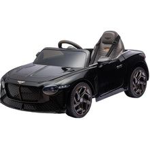 Load image into Gallery viewer, Bentley Mulsanne 12V Ride On Cars with Remote Control, Battery Powered Kids Ride on Toys, Ride On Vehicle with Bluetooth, Music, USB, MP3, Light, Electric Car for Kids Boys Girls Birthday Gift, Black