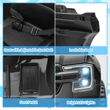 Load image into Gallery viewer, iRerts Black 12V Ford Ranger Powered Ride on Car with Remote Control, Kids Electric Car for Boys Girls 3-6 Ages, Kids Ride on Toys with Bluetooth, Music, USB Port, Horn, LED Lights