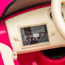 Load image into Gallery viewer, iRerts Pink 12V Chevrolet 3100 Powered Ride on Cars with Remote Control, Electric Car for Kids with Bluetooth, Music, USB Port, LED Light, 4 Wheels Kids Ride on Toys for Toddlers Boys Girls 3-6 Ages