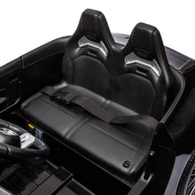 Load image into Gallery viewer, 24V Ride on Cars with Remote Control, Mercedes-Benz SL63 Ride on Toys with Bluetooth Music, LED Light, 4 Wheels Suspension, Battery Powered Electric Car for Kids Boys Girls 3-8 Years Old Gifts, Black