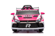 Load image into Gallery viewer, iRerts Pink 12V Powered Ride on Cars with Remote Control, 4 Wheeler Electric Car Vehicle for Kids Boys Girls 3-6 Years Old, Kids Ride on Toy with Swaying, Bluetooth, Music, USB/AUX Port, LED Light