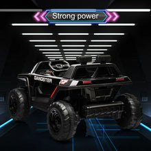 Load image into Gallery viewer, iRerts 24V Power Kids Ride on UTV 200W Car Powerful Electric Vehicle, Ride on Toys with Parental Remote LED, Music, Electric Car for Boys Girls, 2-8 Years Old Kids(Black)