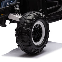 Load image into Gallery viewer, iRerts White 12V Battery Powered Ride on UTV Cars for Boys Girls, Kids Ride on Toys with Remote Control, Music, LED Light, USB, Bluetooth, 4 Wheels Kids Electric Vehicle for Christmas Birthday Gifts