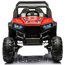Load image into Gallery viewer, iRerts 12V Powered Ride on Car for Kids, 30w x 2 Ride on Toy with Remote Control, 4 Wheels Suspension, Safety Belt, MP3 Player, Electric Vehicles for Boys Girls, Red