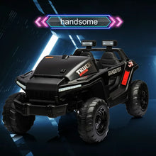 Load image into Gallery viewer, iRerts 24V Power Kids Ride on UTV 200W Car Powerful Electric Vehicle, Ride on Toys with Parental Remote LED, Music, Electric Car for Boys Girls, 2-8 Years Old Kids(Black)