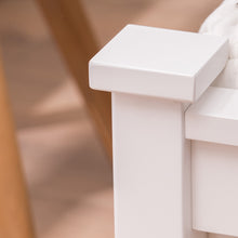 Load image into Gallery viewer, Queen Bed Frame with Headboard, White Queen Size Platform Bed Frame w/ Slats, Modern Queen Size Bed Frame for Kids Adults, Wood Platform Queen Bed Frame for Bedroom, No Box Spring Needed, R4983