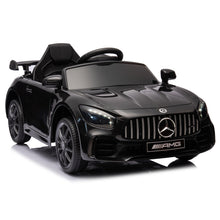 Load image into Gallery viewer, iRerts 12 Volt Ride on Toys for Toddlers, Licensed Mercedes Benz Ride On Car with Remote Control, Battery Powered Kids Electric Car with Music, USB/AUX/SD Ports, LED Lights, 4 Wheel Suspension, Pink