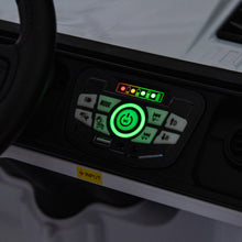 Load image into Gallery viewer, iRerts 24V Ride on PickUp Truck with Remote Control, 4WD Battery Powered Ride on Car with Bluetooth Music, USB/AUX Port, Rear Storage Box, LED Lights, Ride on Toys for Kids Boys Girls Gift, White