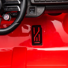 Load image into Gallery viewer, 24V Ride on Cars with Remote Control, Mercedes-Benz SL63 Ride on Toys with Bluetooth Music, LED Light, 4 Wheels Suspension, Battery Powered Electric Car for Kids Boys Girls 3-8 Years Old Gifts, Red