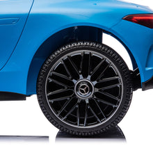 Load image into Gallery viewer, 24V Ride on Cars with Remote Control, Mercedes-Benz SL63 Ride on Toys with Bluetooth Music, LED Light, 4 Wheels Suspension, Battery Powered Electric Car for Kids Boys Girls 3-8 Years Old Gifts, Blue