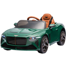 Load image into Gallery viewer, Bentley Mulsanne 12V Ride On Cars with Remote Control, Battery Powered Kids Ride on Toys, Ride On Vehicle with Bluetooth, Music, USB, MP3, Light, Electric Car for Kids Boys Girls Birthday Gift, Green